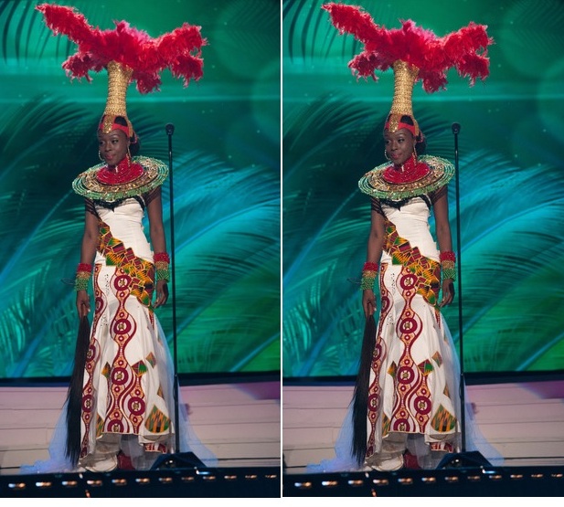 Miss Universe Ghana Still in the Mess…Is this a Ghanaian Costume?