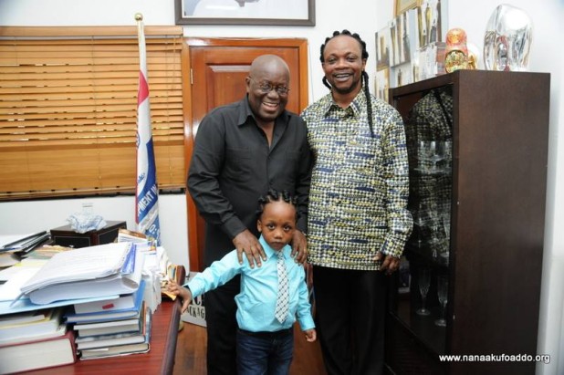 PHOTOS: When Daddy Lumba Met Nana Akufo Addo