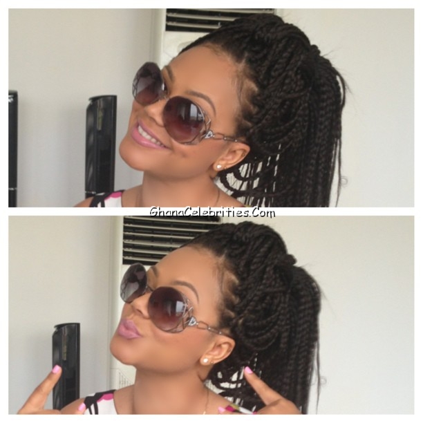 Nadia Buari In Braids