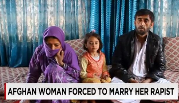 SHOCKING: Afghan Woman Forced To Marry Man Who Raped Her