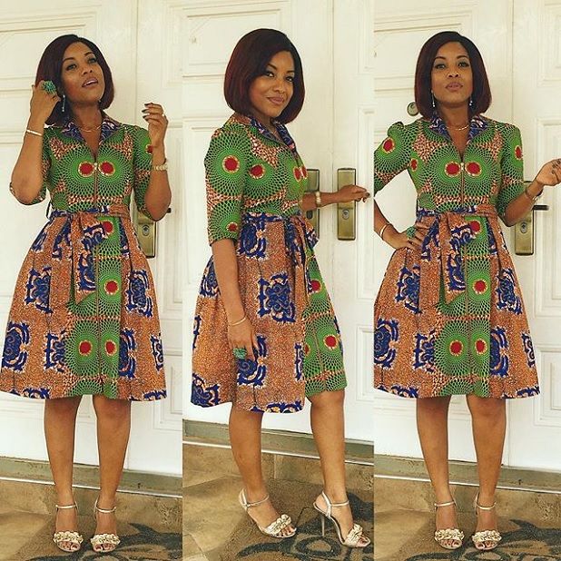 Photo: Joselyn Dumas Stuns in Ankara Outfit - GhanaCelebrities.Com