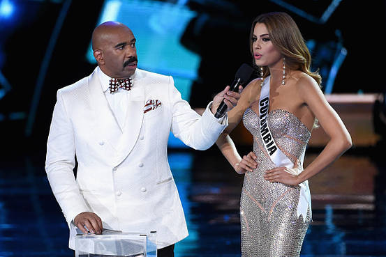 Steve Harvey To Interview Miss Colombia on His Talk Show ...