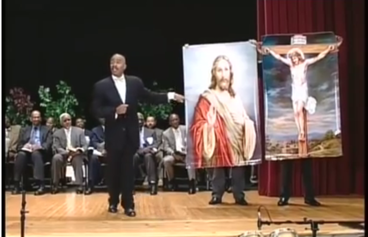 VIDEO: A Black Pastor Says the Jesus Christ in Your Homes & Churches is A Fraud | And That’s Never Jesus So Stop Idolizing Him