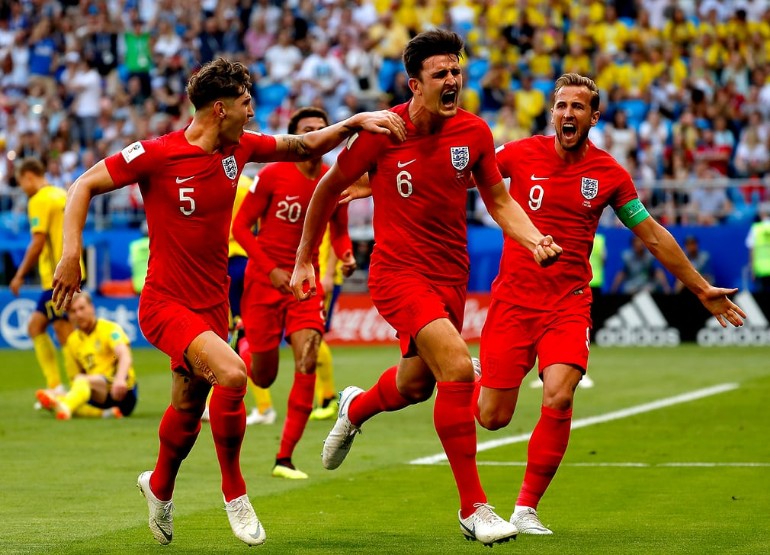 England Beats Sweden 2-0 To Reach World Cup Semi Finals For The First ...