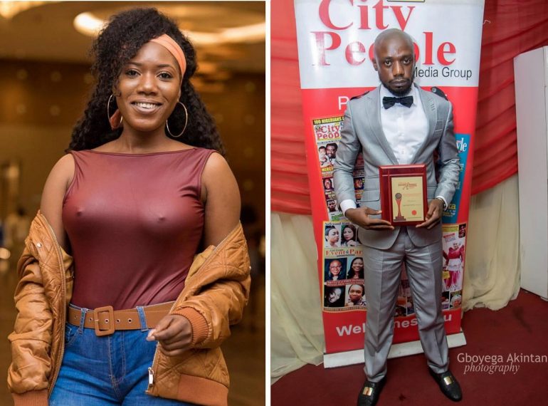 Victoria Lebene and Eugene Osafo Nkansah