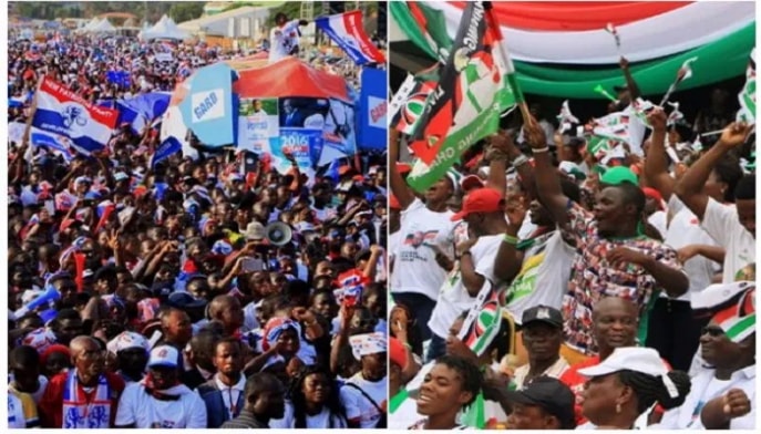 Beautiful Video Of NPP And NDC Supporters Having Fun Together Ahead Of ...