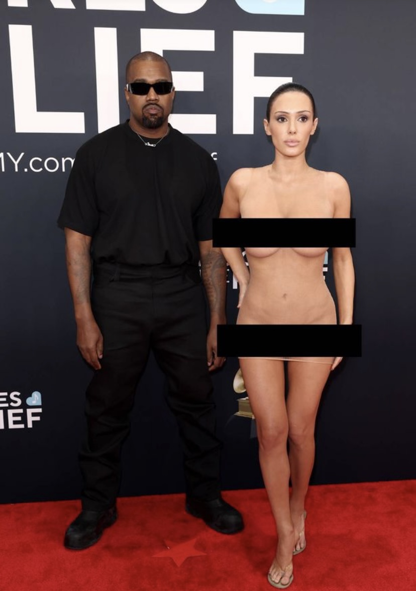 Kanye West’s Wife, Bianca Censori, Turns Heads With ‘Naked’ Look On The Grammy Awards Red Carpet